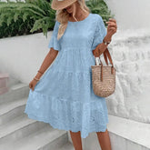 Vestido com Detalhes em Renda Nirvana - Loja Luniva