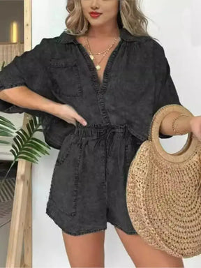 Conjunto Feminino Estilo Jeans - Loja Luniva
