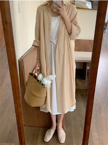 Vestido Chemise Longo - Loja Luniva